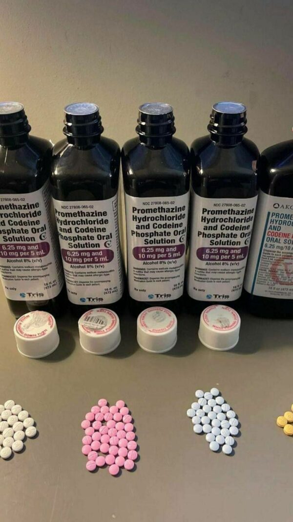 PROMETHEZINE HYDROCHLORIDE AND CODEINE